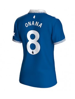 Everton Amadou Onana #8 Heimtrikot für Frauen 2023-24 Kurzarm